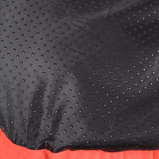 Überfülltes gestepptes Haustiermatratzenbett aus Kunstleinen