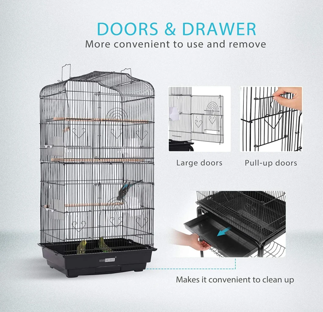 Wholesale Luxury Very Large Parrot Bird Cage Parrot Cage Pet House