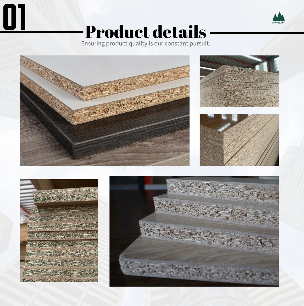 1220X2440mm Fashion Design Melamine Flakeboard/Particleboard